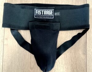 Мужская защита паха FISTRAGE черного цвета, размер S-XL