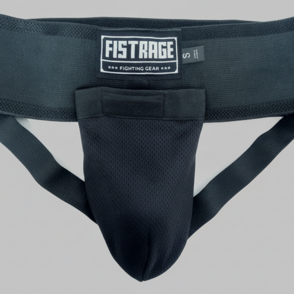 Защита паха мужская FISTRAGE, размер S-XL, цвет-черный