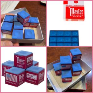 Синий мел MASTAR для бильярда, цена за одну штуку