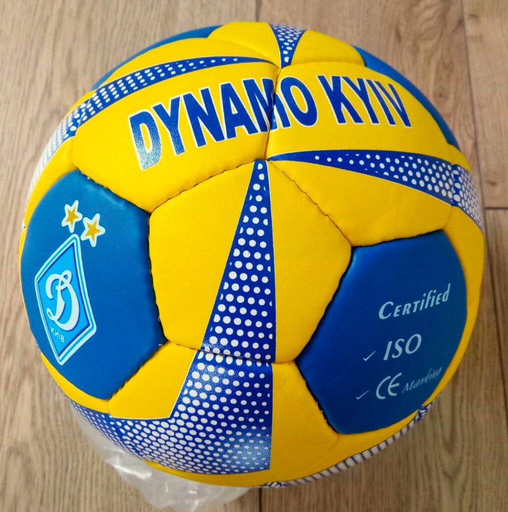 Футбольный мяч ДИНАМО-КИЕВ размера №5, поливинилхлорид и латекс