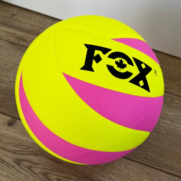 Волейбольний м'яч FOX №5 з поліуретану, колір: жовто-синій