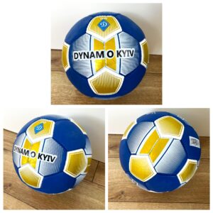 Мяч футбольный BALLONSTAR-43, DYNAMO KYIV,размер №5, PU, цвет синий-желтый-белый